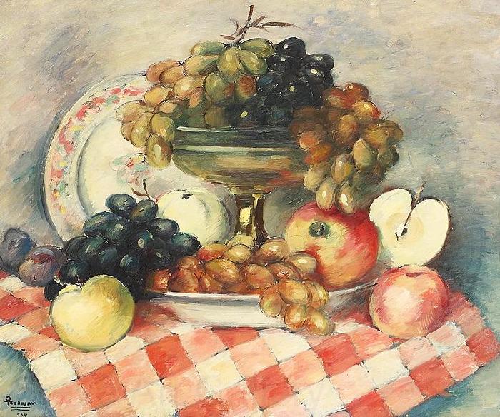 unknow artist Grape and apple